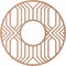 Ekena Millwork Empire Wood Fretwork Pierced Ceiling Medallion, Cherry, 36"OD x 13 1/8"ID x 1/4"T CMWP36X36X0250EPCH - alternate 2